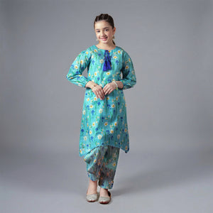 Aqua Bloom - Zardham – Trendy Clothing for Girls & WomenGirls' ClothingAqua Bloom