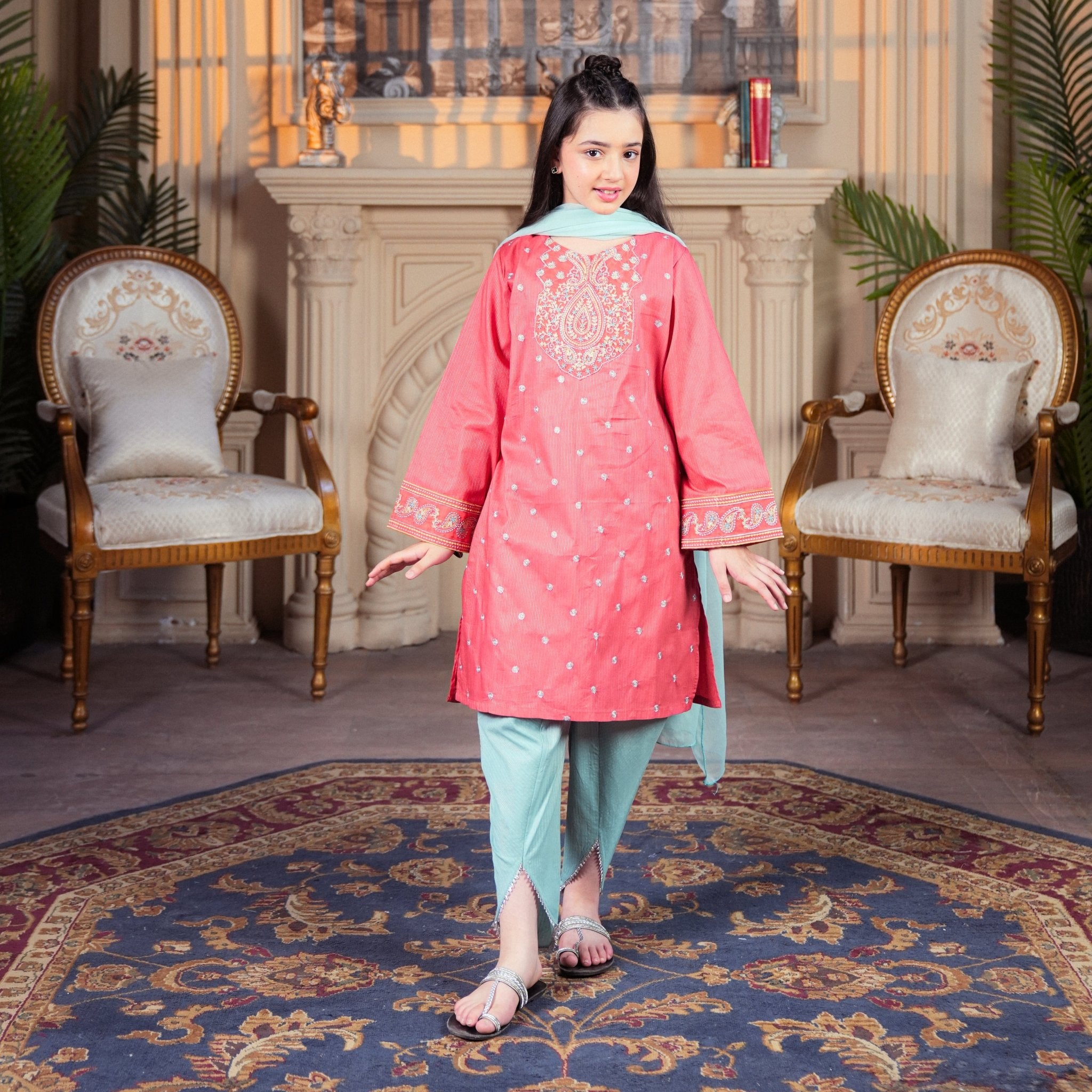 Coral Oasis set - Zardham – Trendy Clothing for Girls & WomenGirls' ClothingCoral Oasis set
