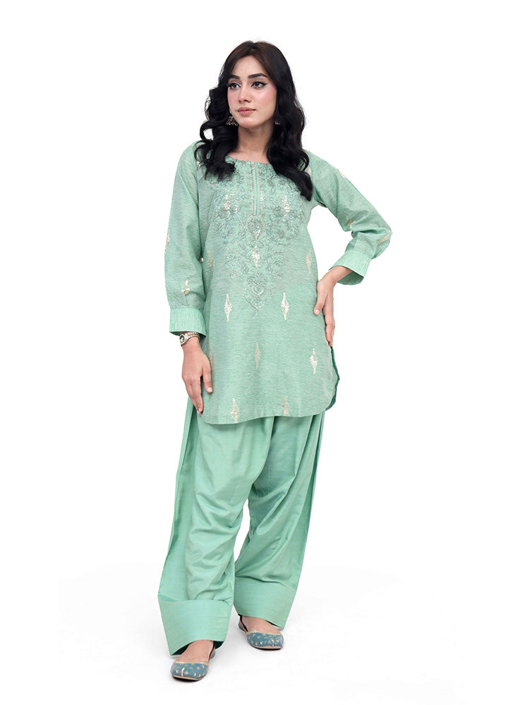 Zayra – Embroidered Farshi Shalwar Set