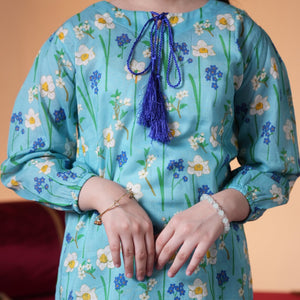 Aqua Bloom - Zardham – Trendy Clothing for Girls & WomenGirls' ClothingAqua Bloom