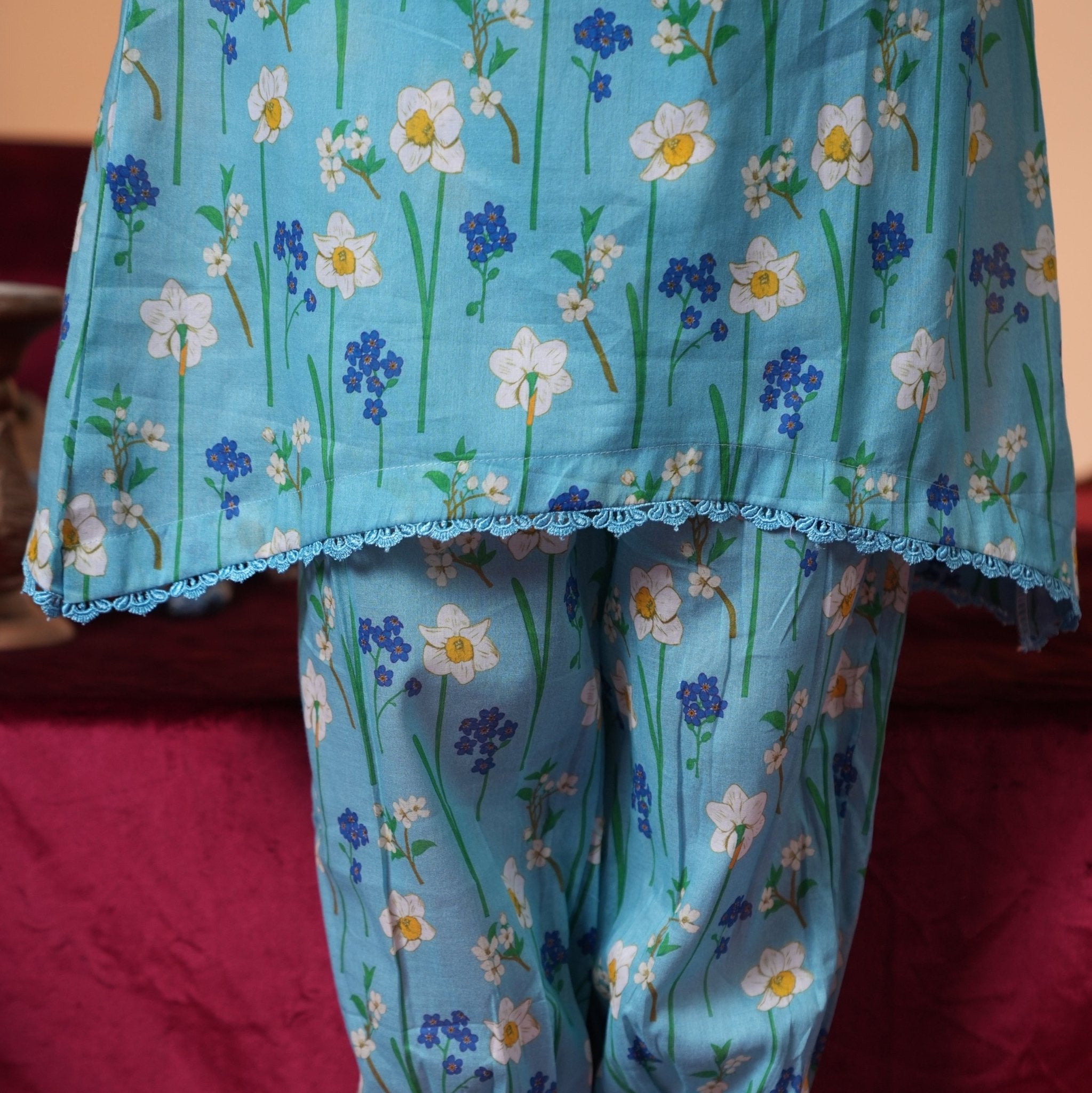 Aqua Bloom - Zardham – Trendy Clothing for Girls & WomenGirls' ClothingAqua Bloom
