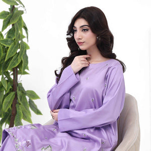 Lavender Embroidered Suit - Zardham – Trendy Clothing for Girls & Women